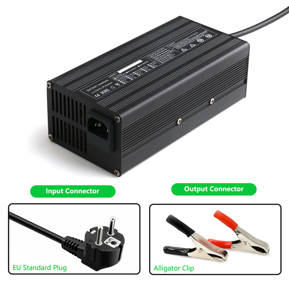 14.6V 20A LiFePO4 Battery Charger for 12V LiFePO4 Battery Pack