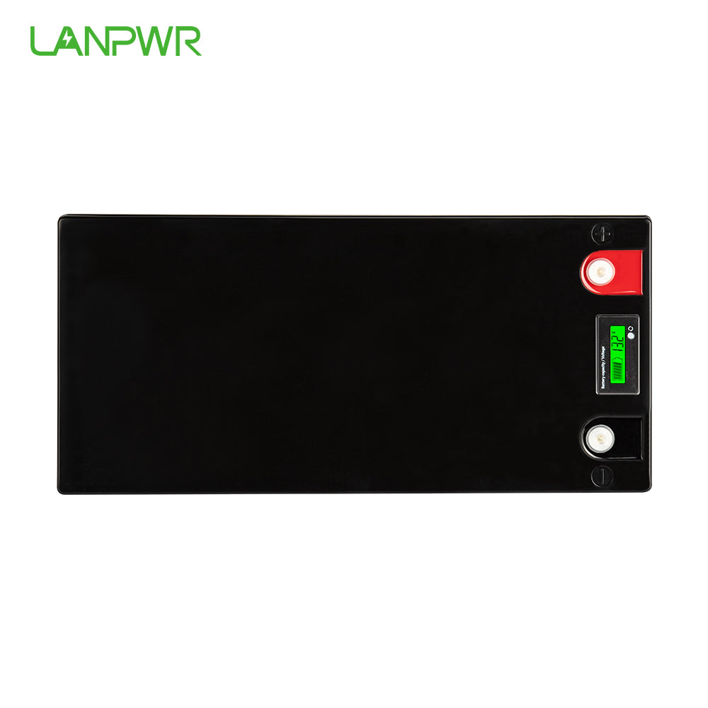 LANPWR 12V 200Ah LiFePO4 Akku Backup Power, 2560Wh, 4000