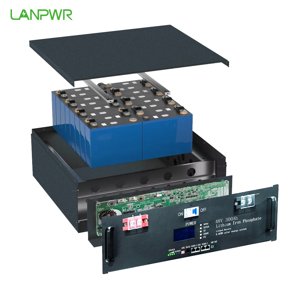 Batterie au lithium LANPWR 24V 100Ah LiFePO4